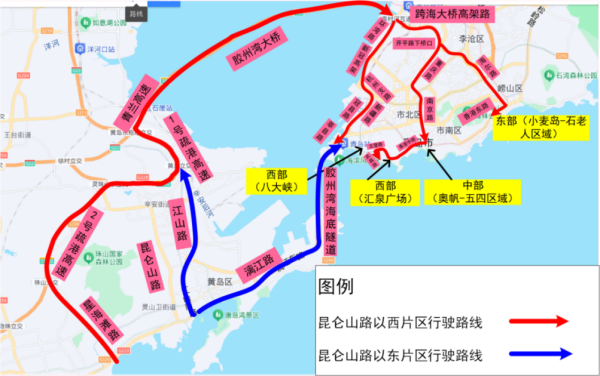 卓信宝配资 青岛公安交管部门发布旅游大客车交通调流指南